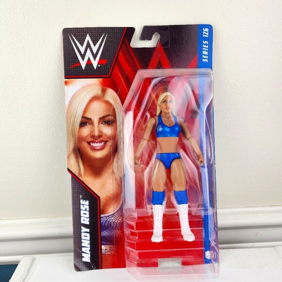 Mattel WWE Mandy Rose Figure Series 126 NWT - Picture 1 of 3
